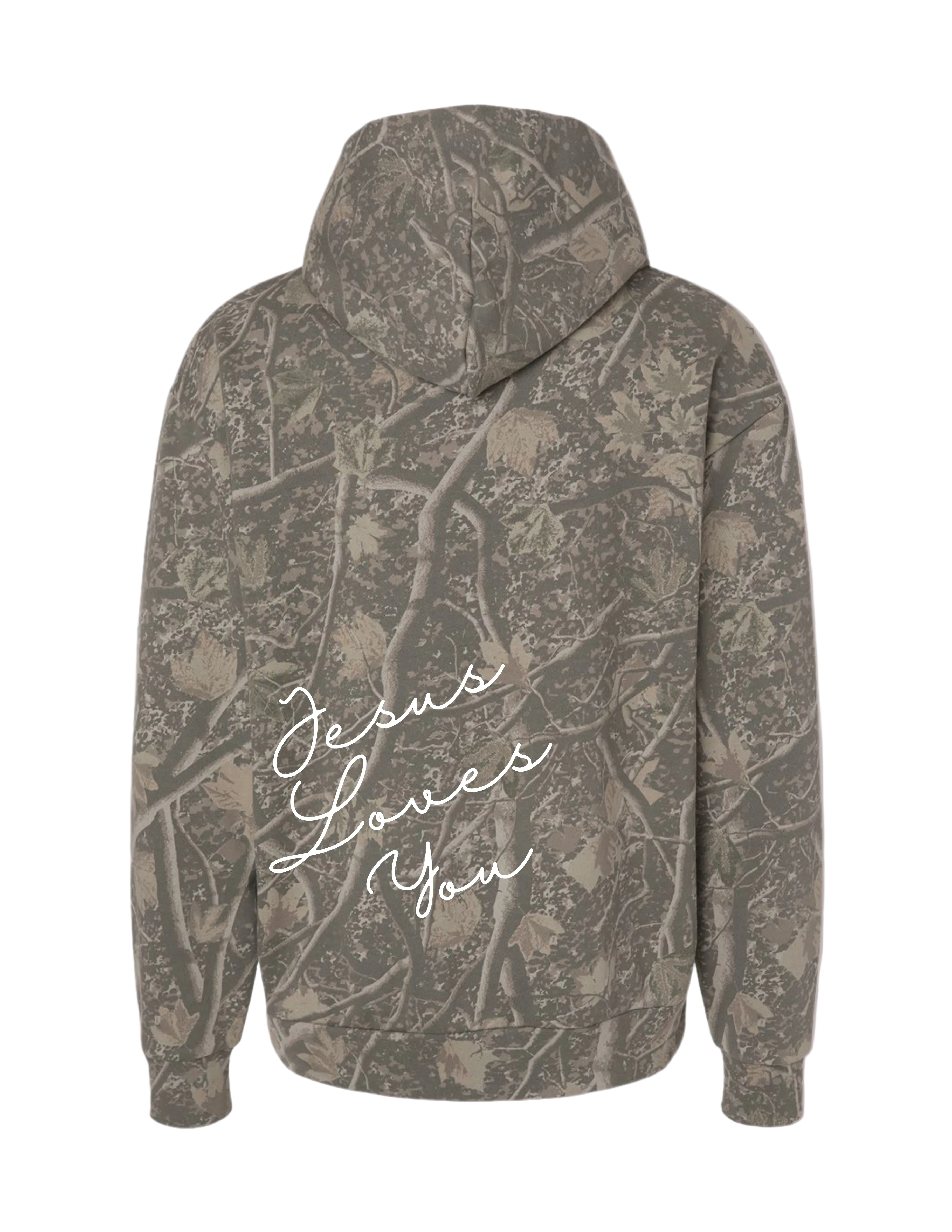 Jesus Loves You Camo Hoodie