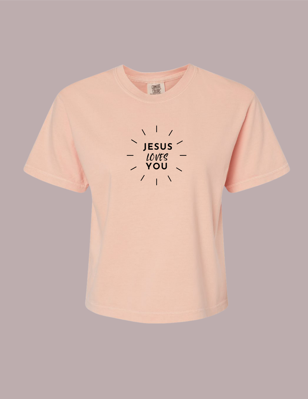 Jesus Loves You Crop