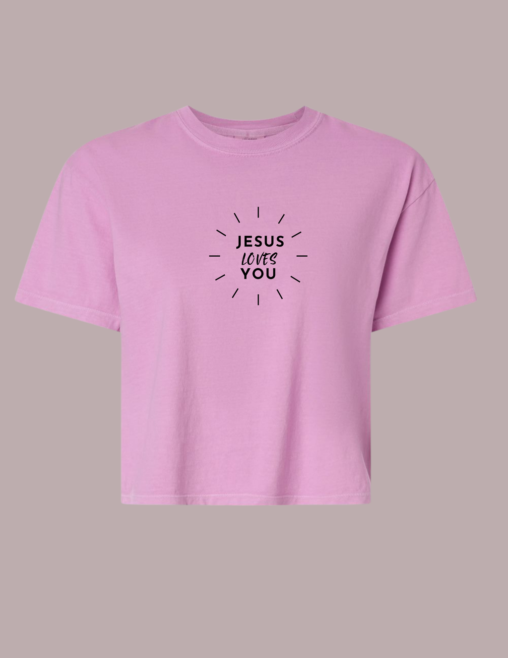 Jesus Loves You Crop