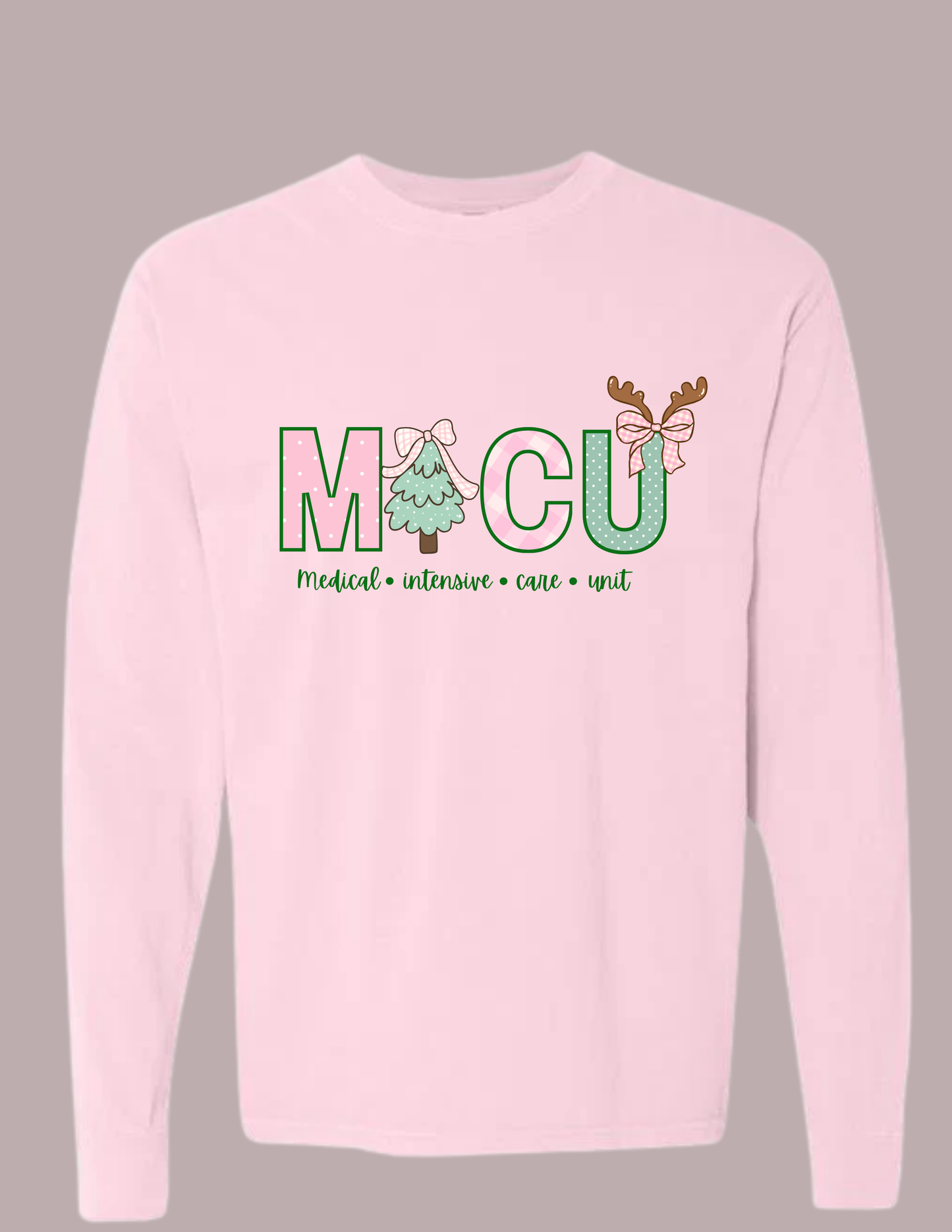 MICU Christmas Tree Long Sleeve