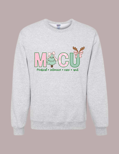MICU Christmas Tree Sweatshirt