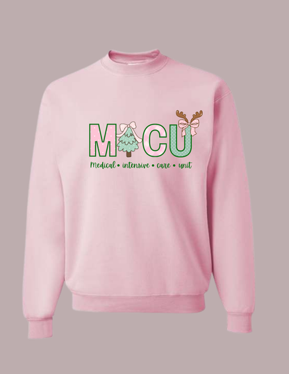 MICU Christmas Tree Sweatshirt