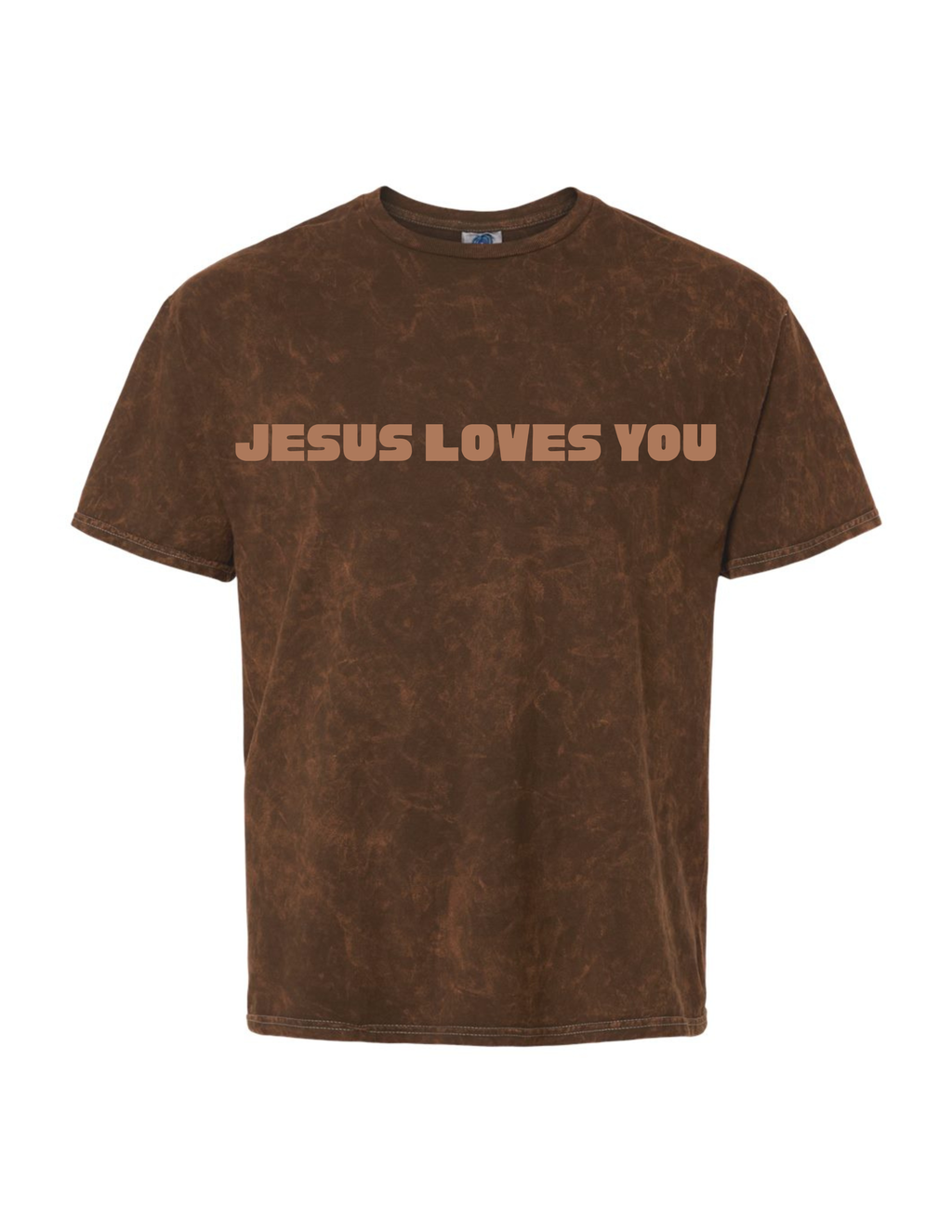 Jesus Loves You Mineral Wash Tee