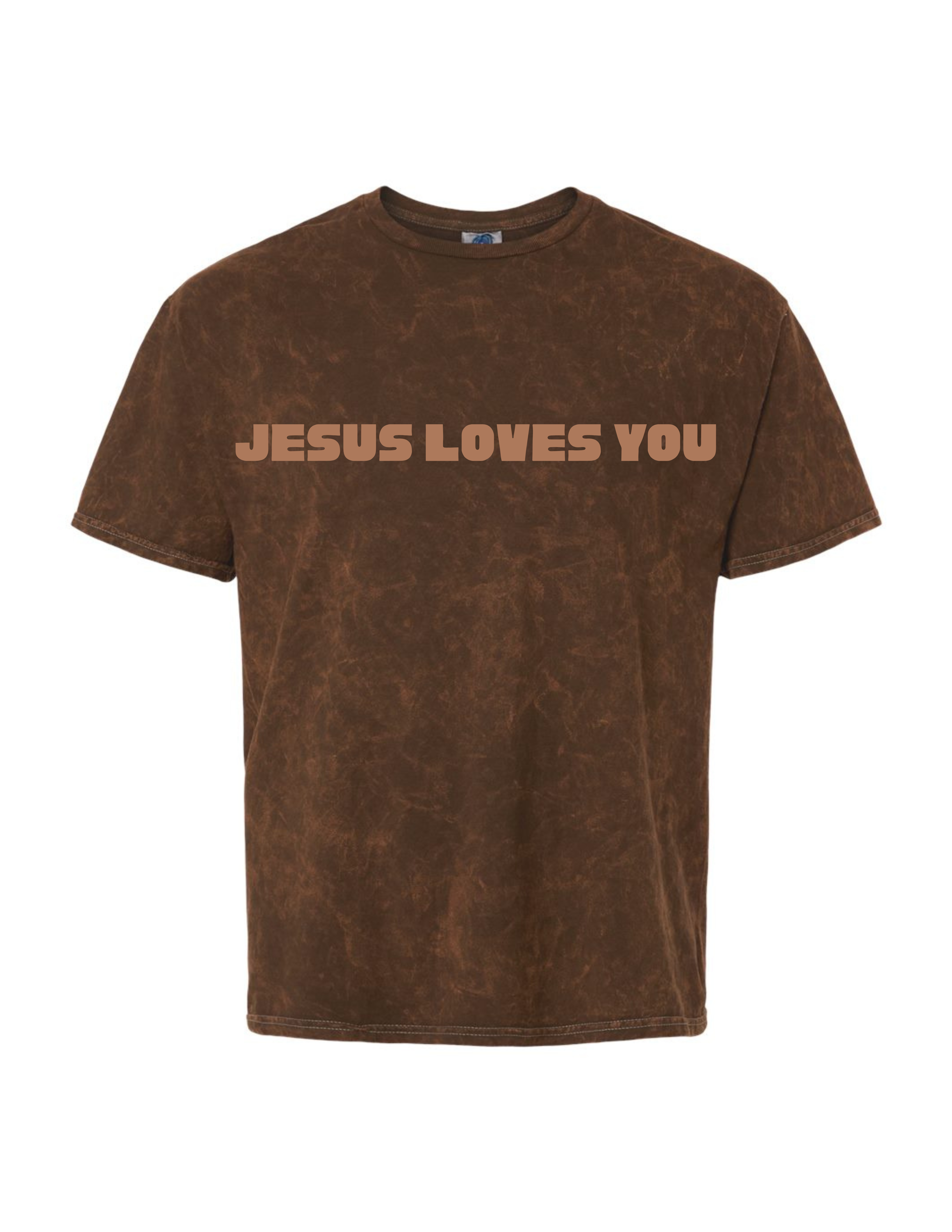 Jesus Loves You Mineral Wash Tee