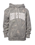 God Is Good Youth Camo Hoodie